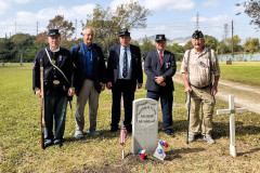 Headstone of 2nd LT Lakin