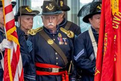 The Honor Guard is ready