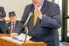 Remarks from the new Department Commander