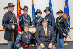 DC Vander Meulen with the Honor Guard