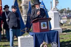Chaplain Dick Gray of Harmony Lodge No 6 and Department Chaplain Stephen Schulze PDC