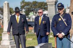 Dept SVC Vander Meulen and Jason Hoffman with CinC Tucker